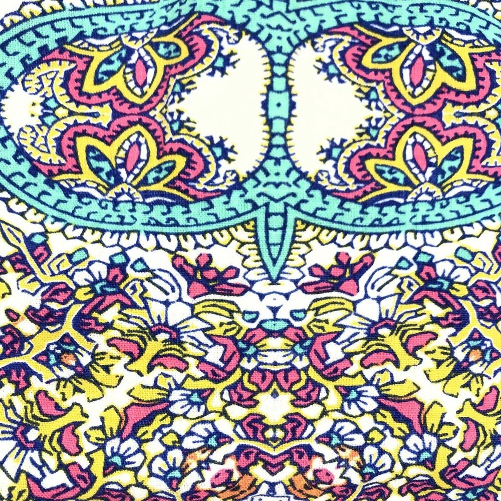 Maeve Anthropologie Linen Blend Motif Skirt - Picture 4 of 7